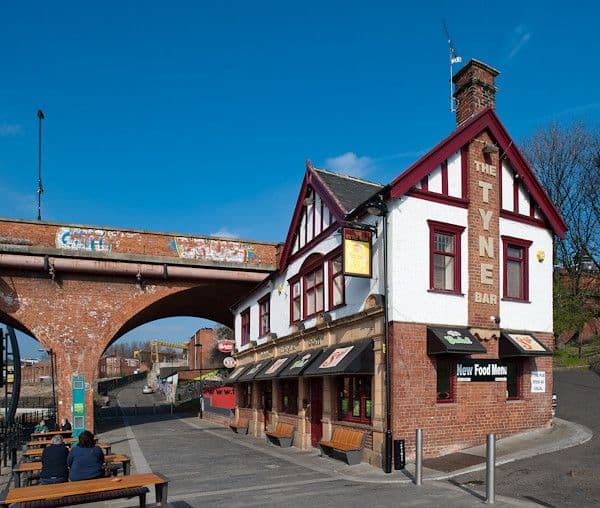 Ouseburn Valley, the creative and bohemian heart of Newcastle, England.