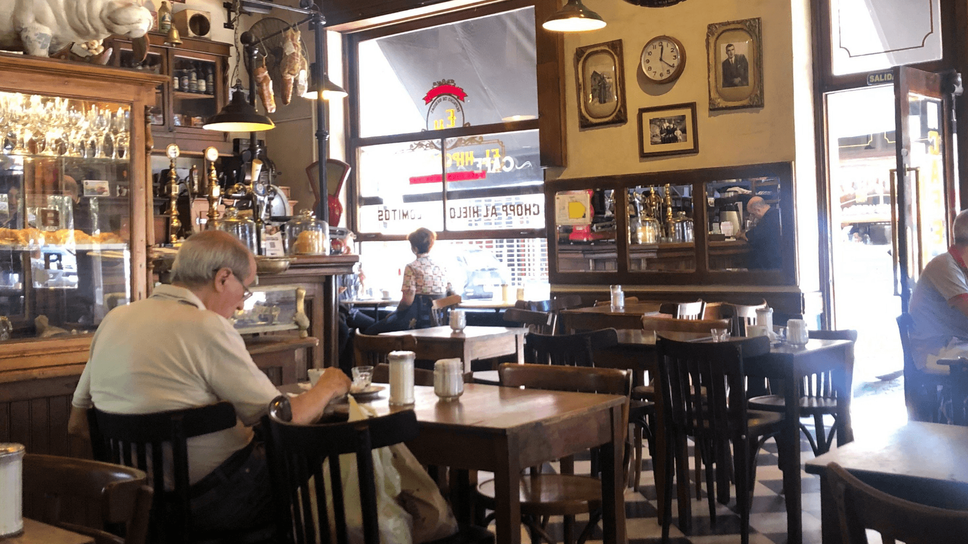 Porteño cafes are the social soul of Buenos Aires.