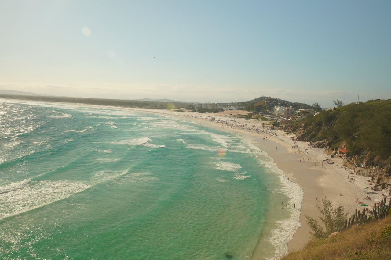 Arraial is famous for having some of the most turquoise waters and whitest sand in the entire state of Rio de Janeiro.