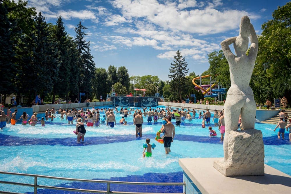 Baños Palatinus, Budapest. Ideales para temporada de verano.