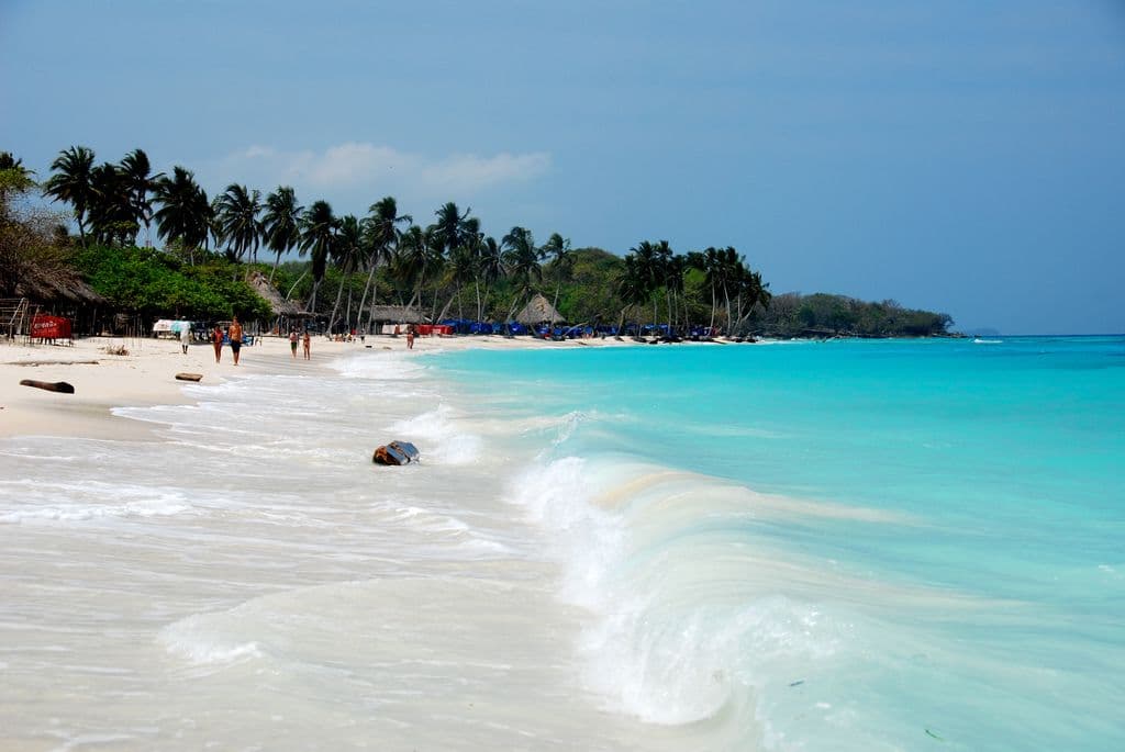 Barú Island is actually a coastal peninsula located about 45 minutes south of Cartagena de Indias. It is one of the most popular and accessible beach destinations in the Colombian Caribbean.