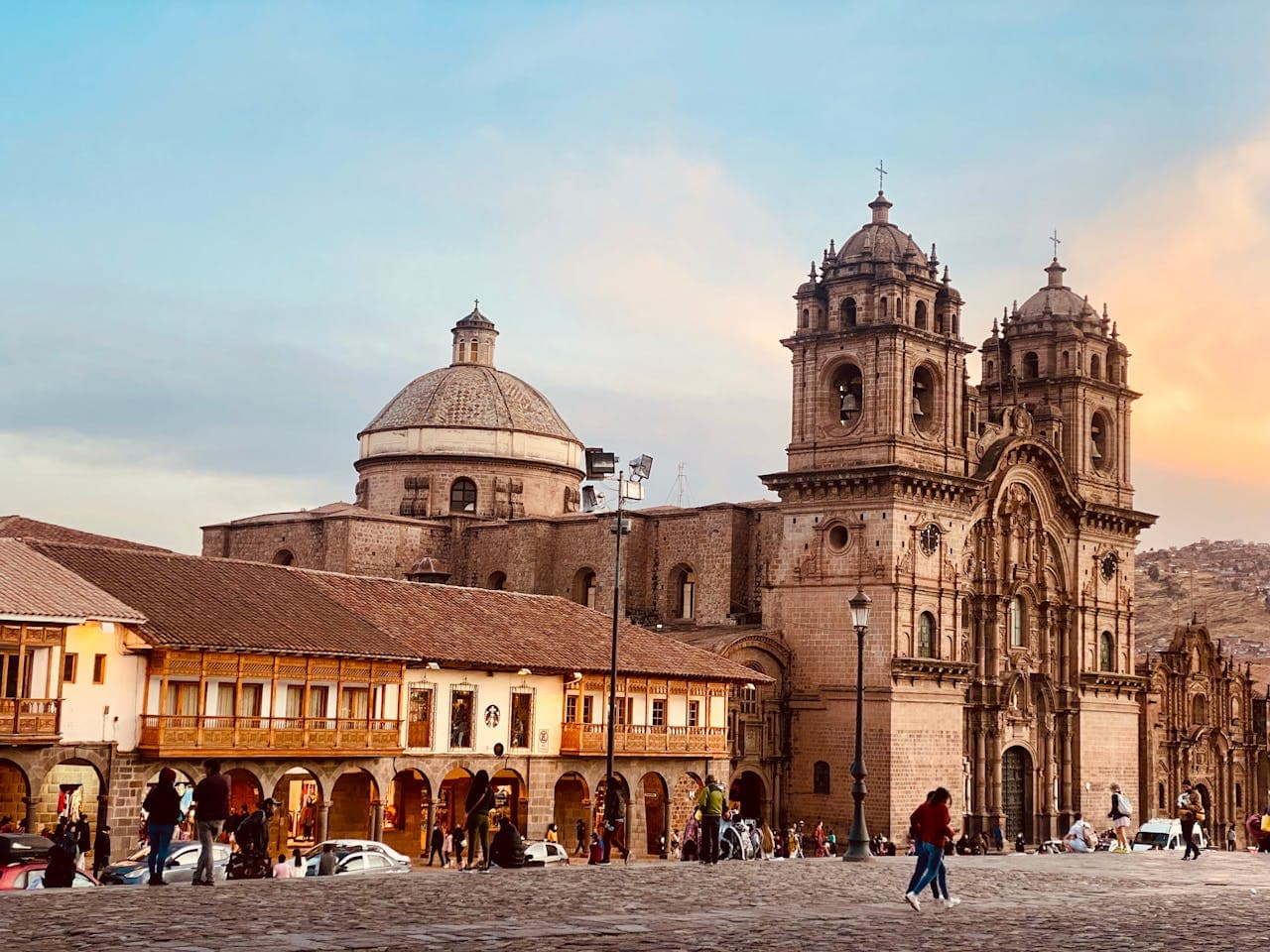 Plaza de Armas of the City of Cusco, ancient capital of the Inca Empire. Cusco is the ideal base for touring the Sacred Valley.