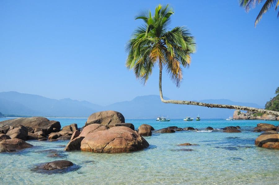 Praia do Aventureiro, Ilha Grande, Brazil.