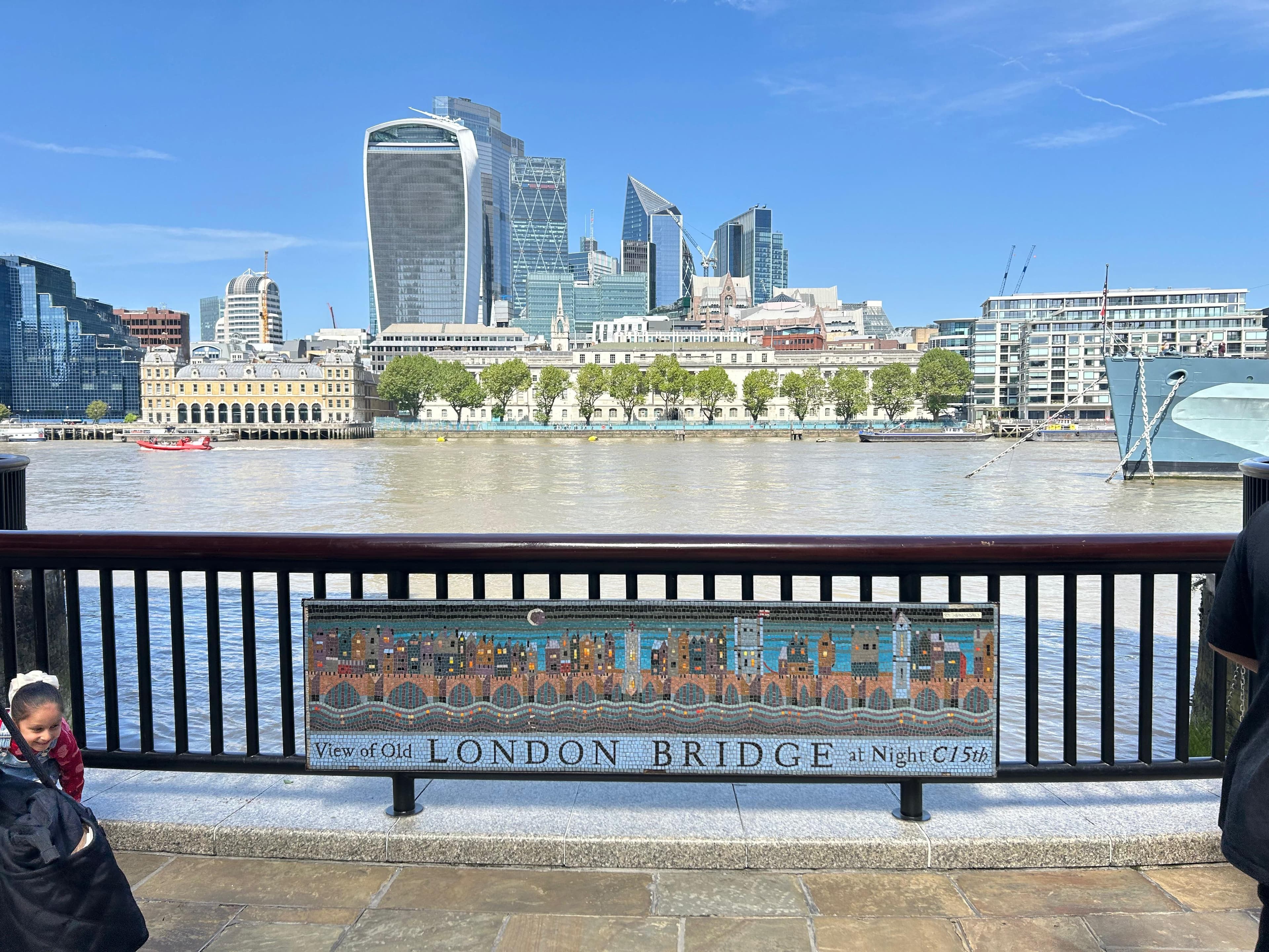 Skyline de Londres: un juego de reflejos y acero.