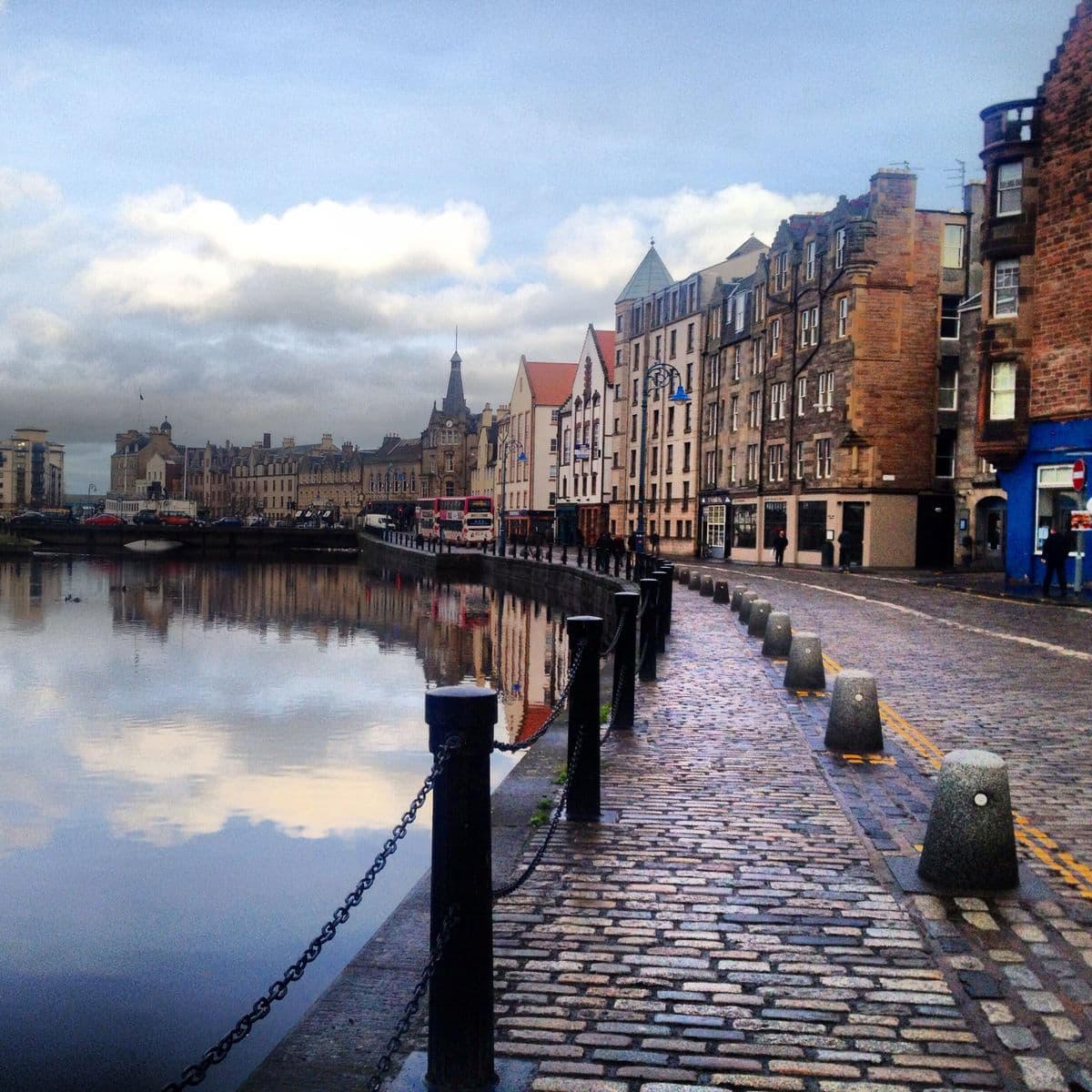 The Shore en Leith, Edimburgo, Escocia.