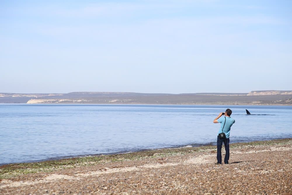 El Doradillo Beach, Puerto Madryn, Argentina.