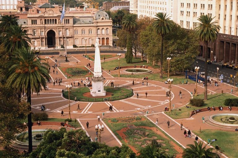 Plaza de Mayo, Buenos Aires, Argentina.