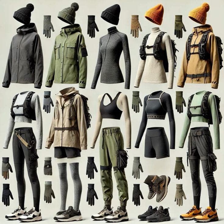 Ideal clothing for trekking in Patagonia
