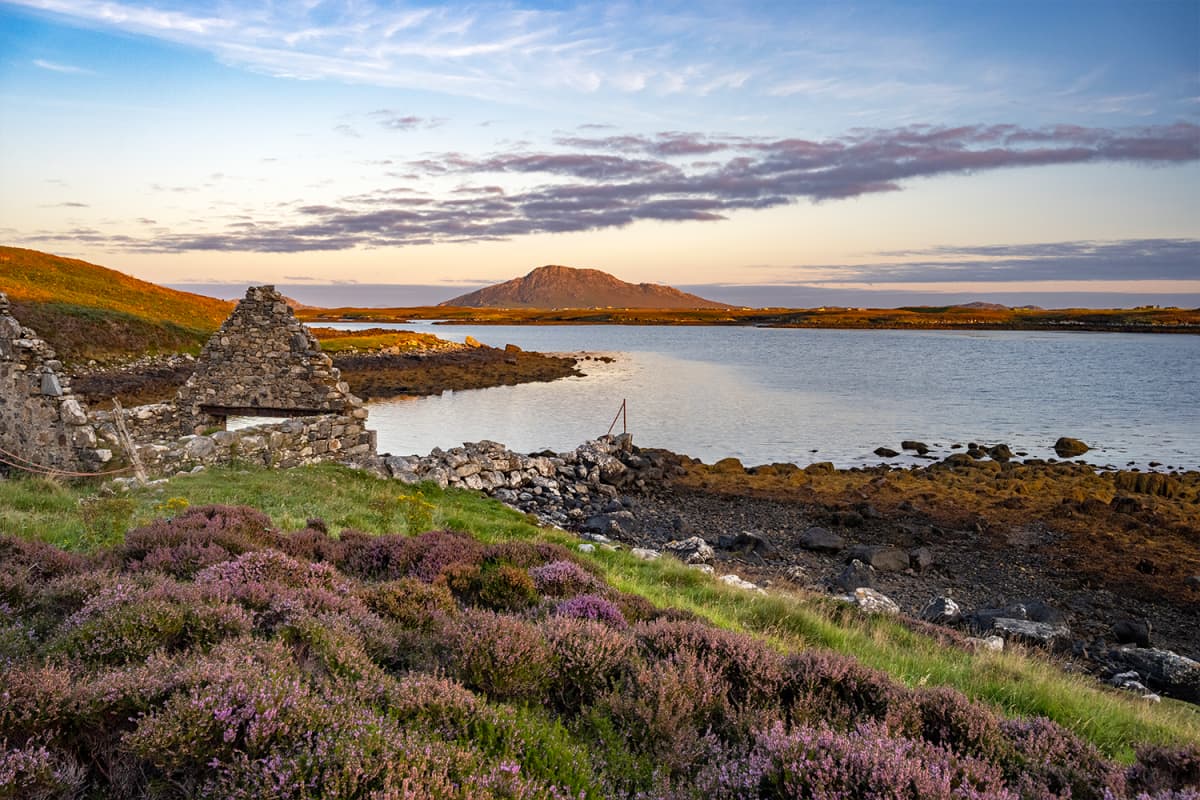 Scenes from the famous Hebrides Way, Scotland.