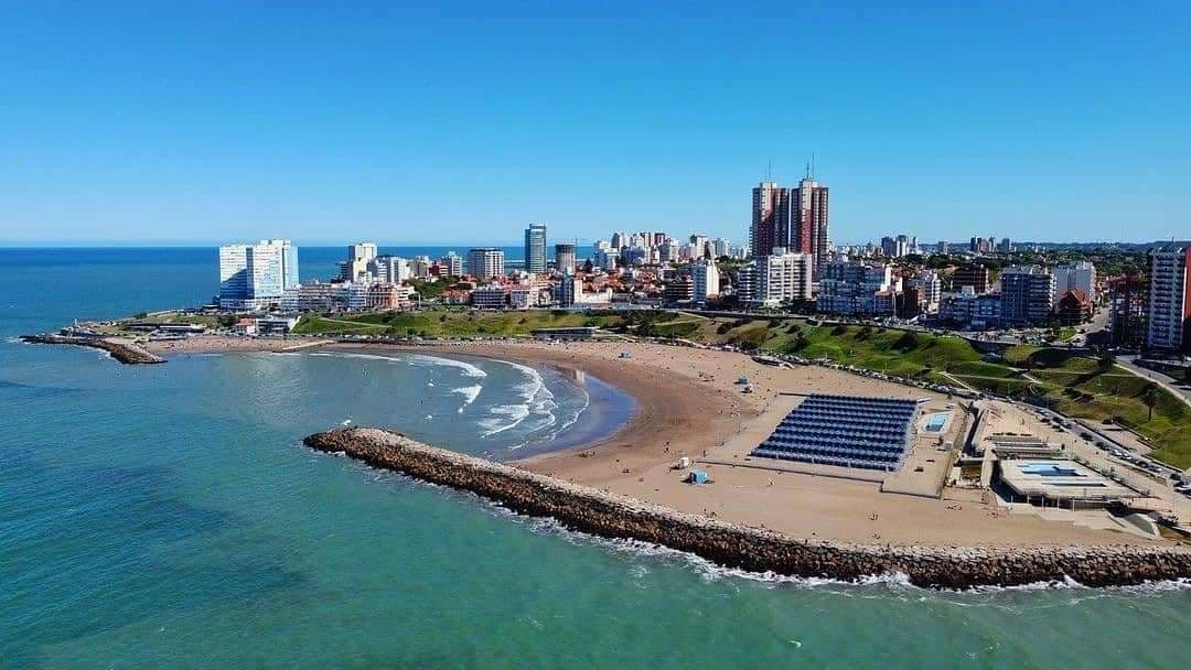 Playa Varese, Mar del Plata, Argentina.