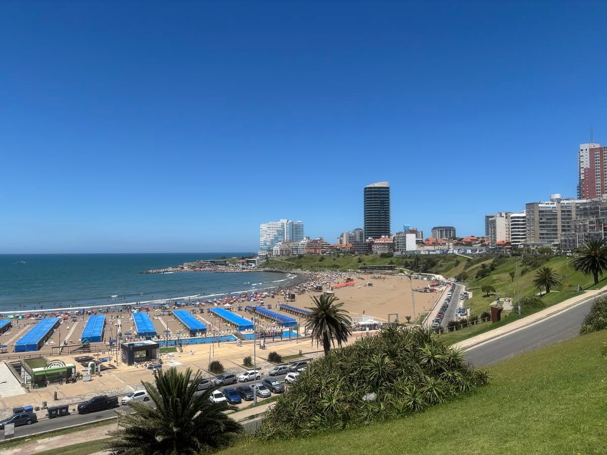 Playa Varese, Mar del Plata, Argentina.