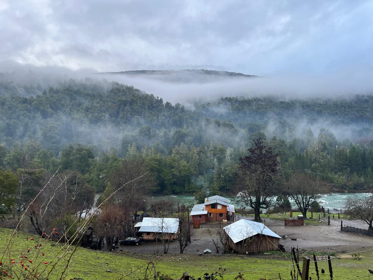 Vista de la zona donde comienza el sendero a El Paraiso.