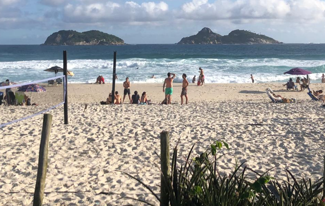 Playa de Barra da Tijuca, Rio de Janeiro.