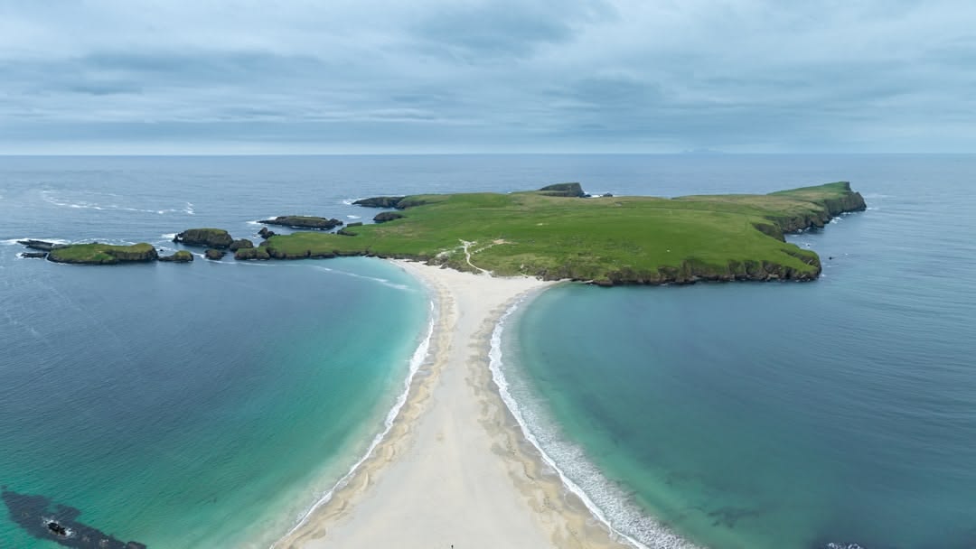St Ninian's Isle, Escócia.