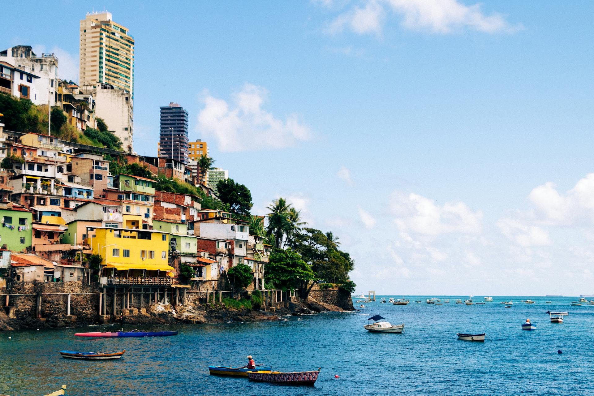 Salvador da Bahia is the cultural capital of Brazil and the country's first capital, famous for its deep African influence, colorful colonial architecture and tropical beaches. It is the epicenter of music, religious syncretism and Afro-Brazilian gastronomy.