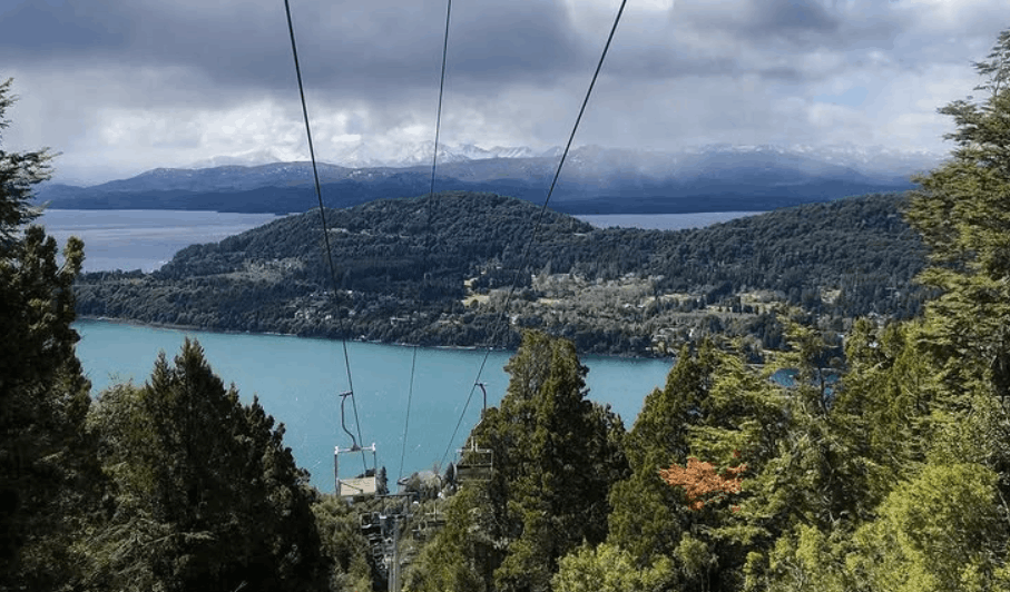 Vista desde el Cerro Campanario de Bariloche
