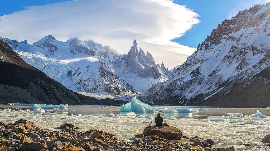 Laguna Torre in El Chaltén, Argentina.