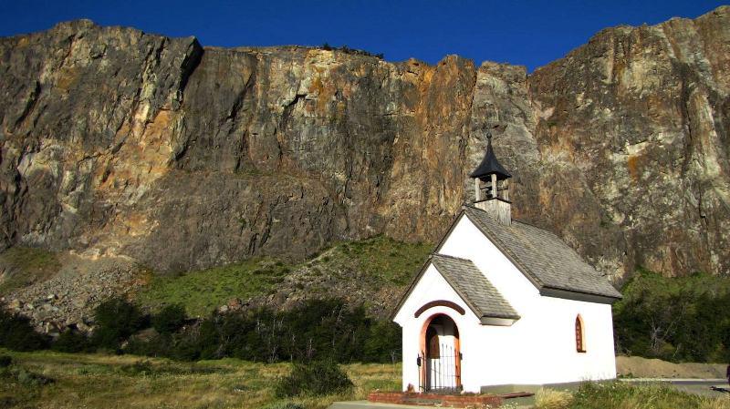Climbers' Chapel, El Chaltén, Argentina.