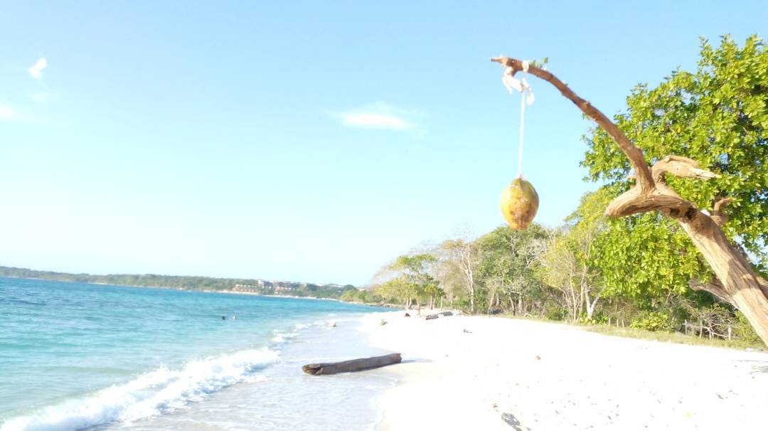 Playa Tranquila. Es la continuación de Playa Blanca caminando 15 minutos; hay menos gente y el agua es igual de increíble.