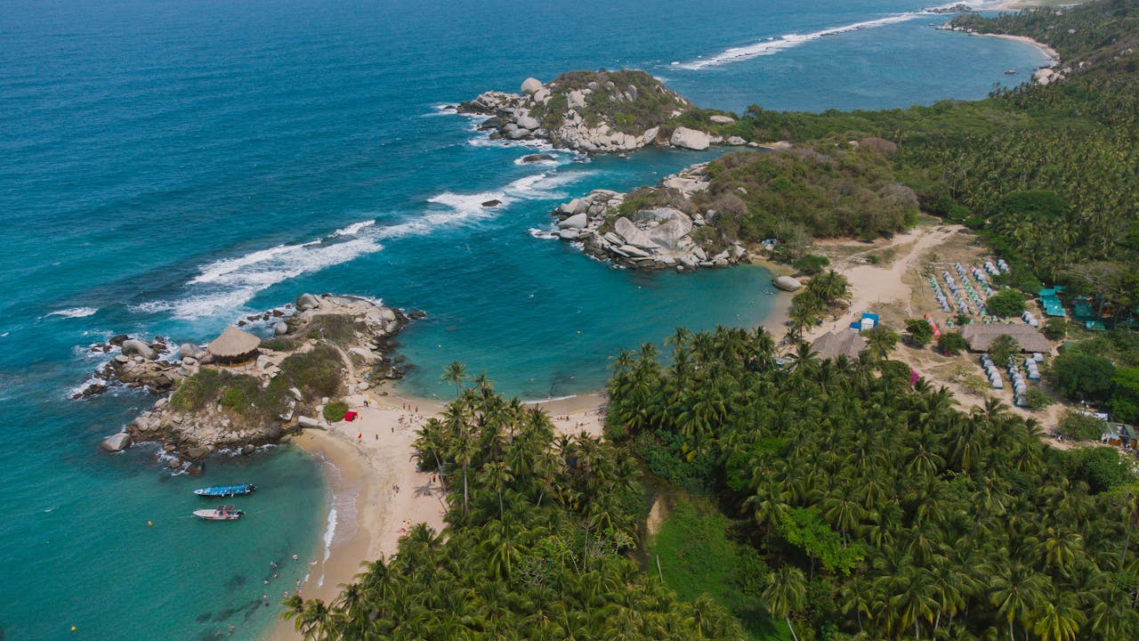 Cabo San Juan del Guía, la postal más famosa del Parque Tayrona.