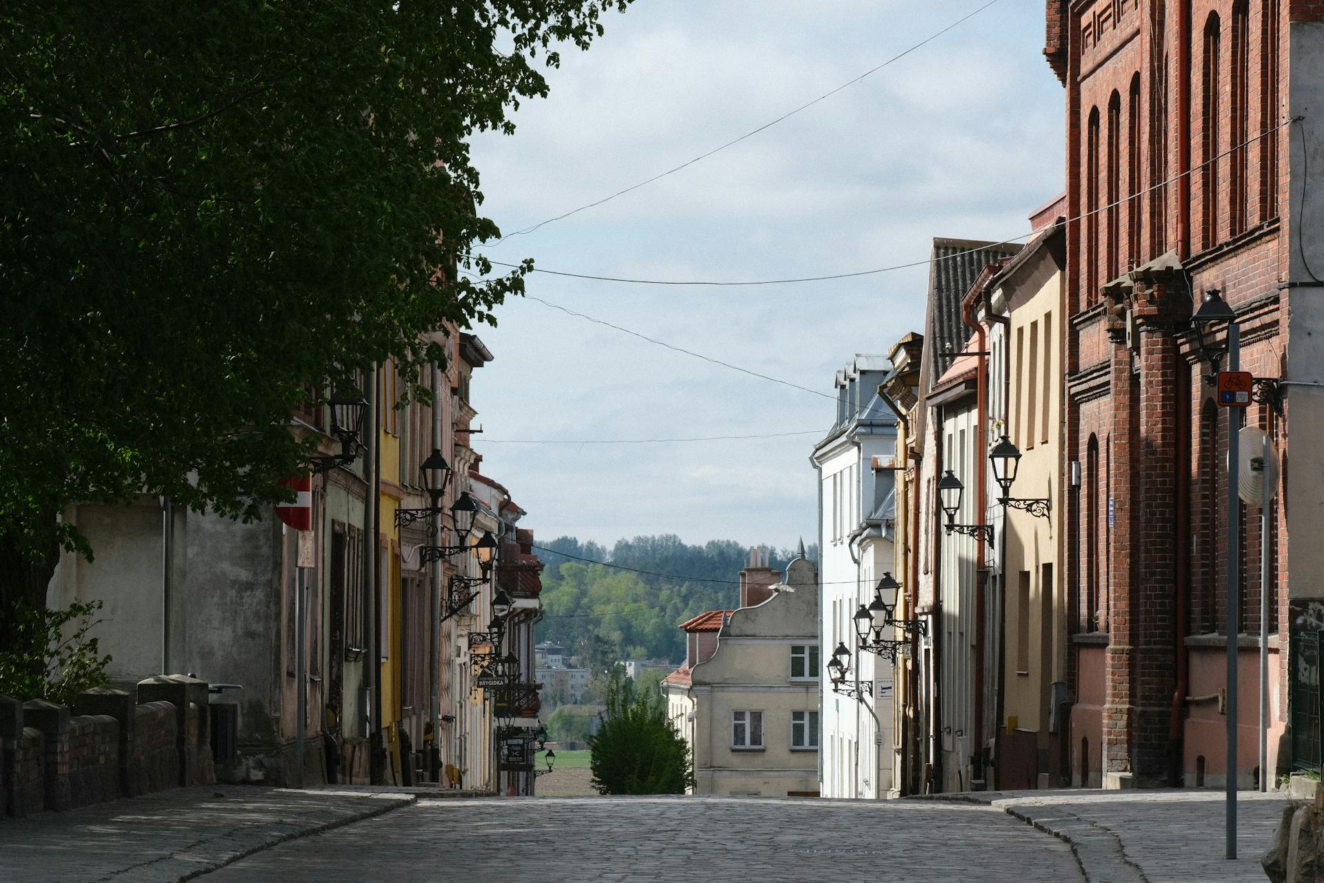 Historic streets of Kazimierz.