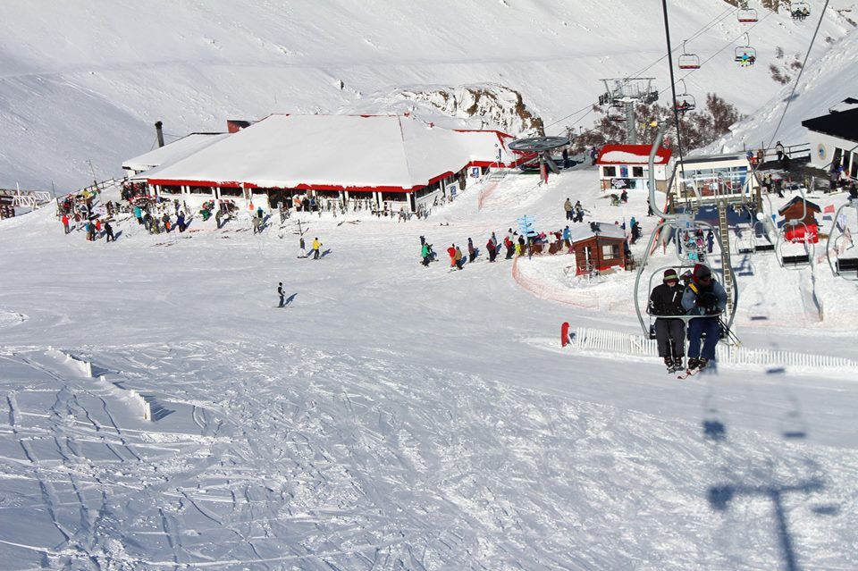 Centro de Esquí La Hoya, Argentina.