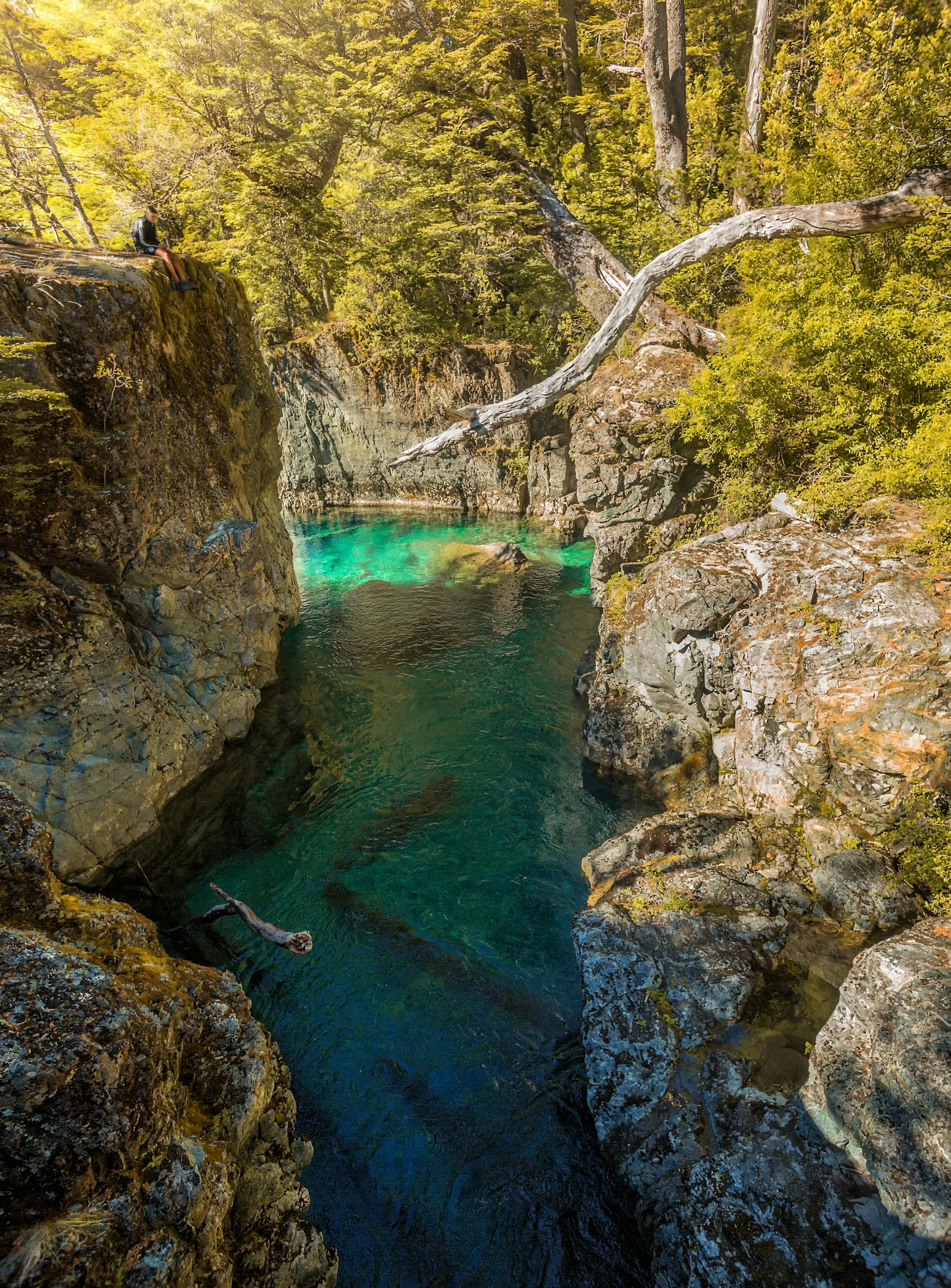 Cajón del Azul, El Bolsón, Argentina.