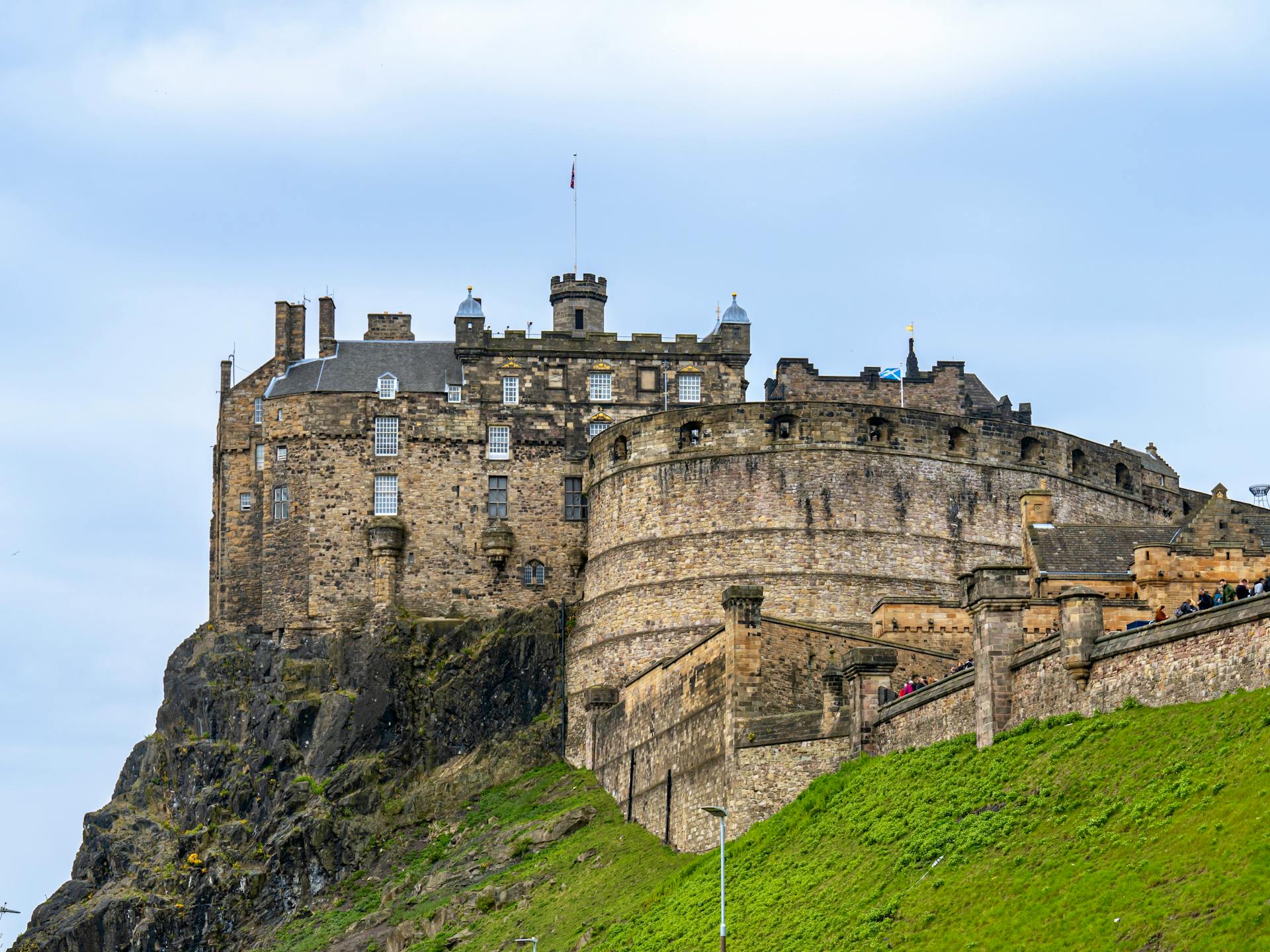 Edinburgh Castle, Scotland.