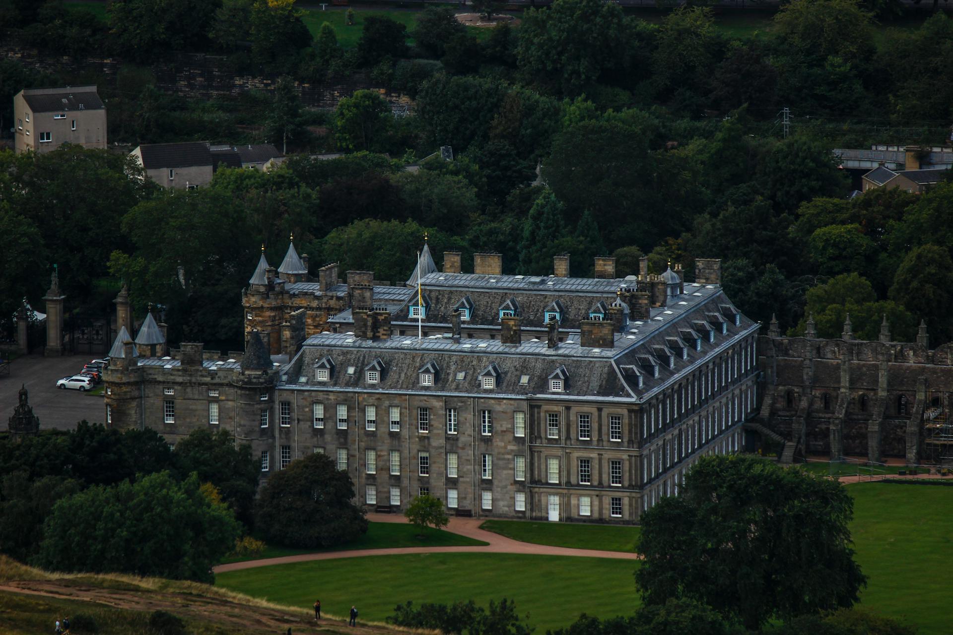Palace of Holyroodhouse, Edinburgh, Scotland.