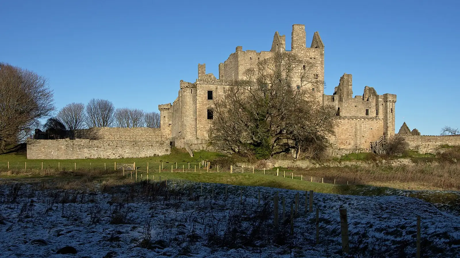 Craigmillar Castle, Edinburgh, Scotland.