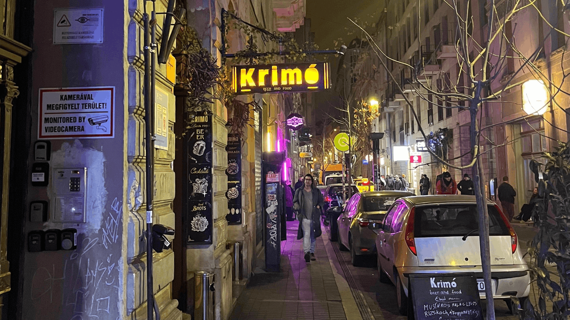 Hay mucha actividades nocturnas en las grandes ciudades de Hungría.