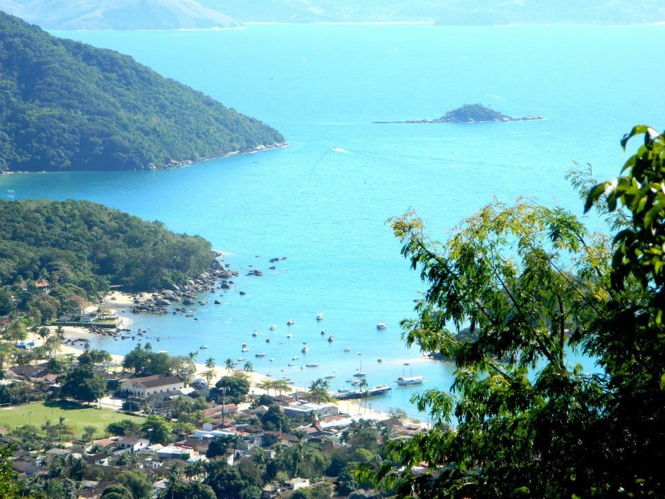 Vila do Abraão, Ihla Grande, Brasil.