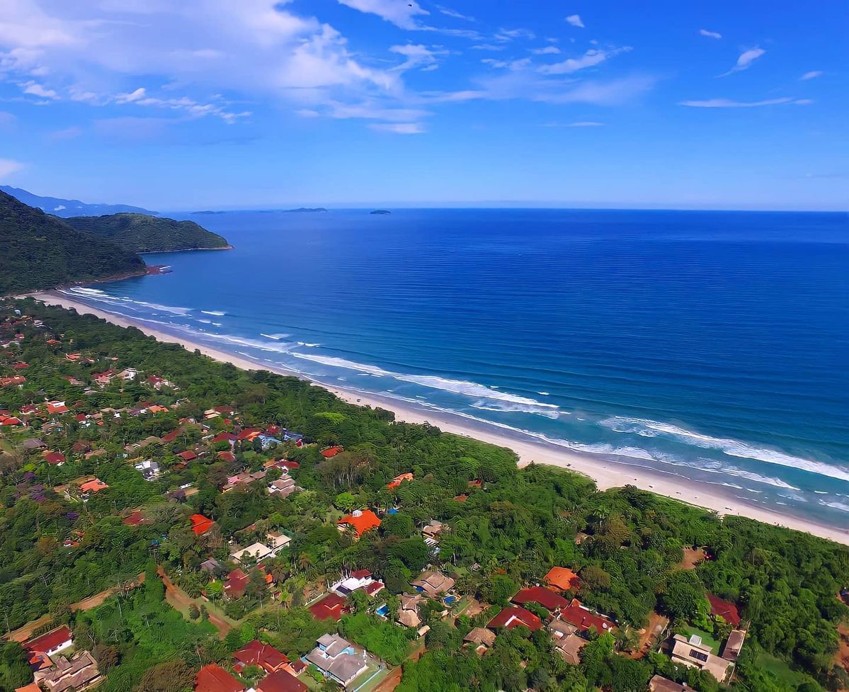 Rustic Village of Itamambuca surrounded by a nature reserve.