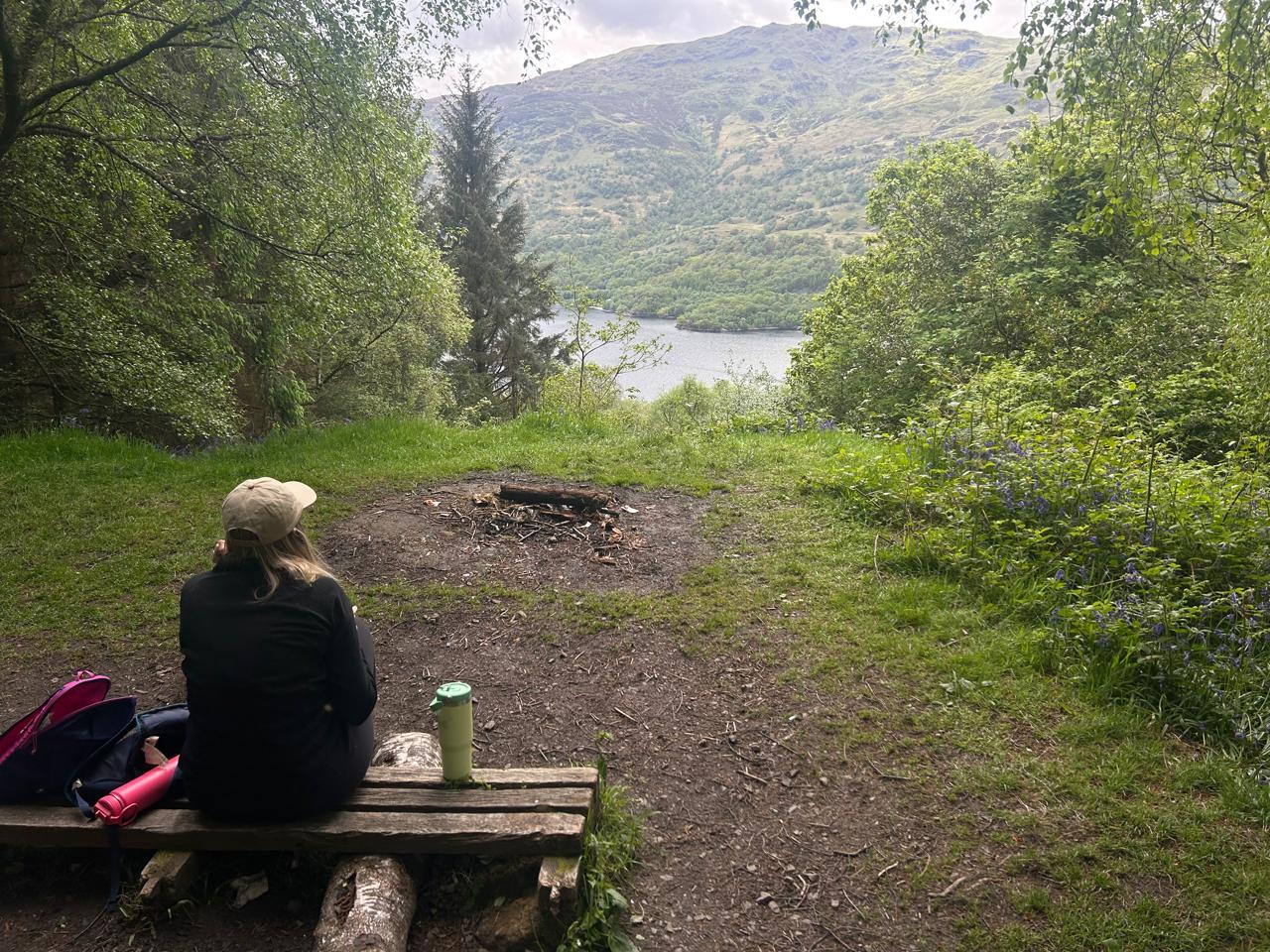 Um dos muitos mirantes do Loch Lomond, Escócia.