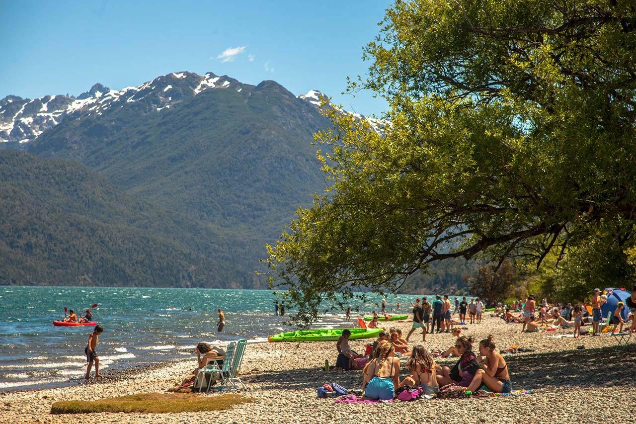 La Playita, Lago Puelo, Argentina.
