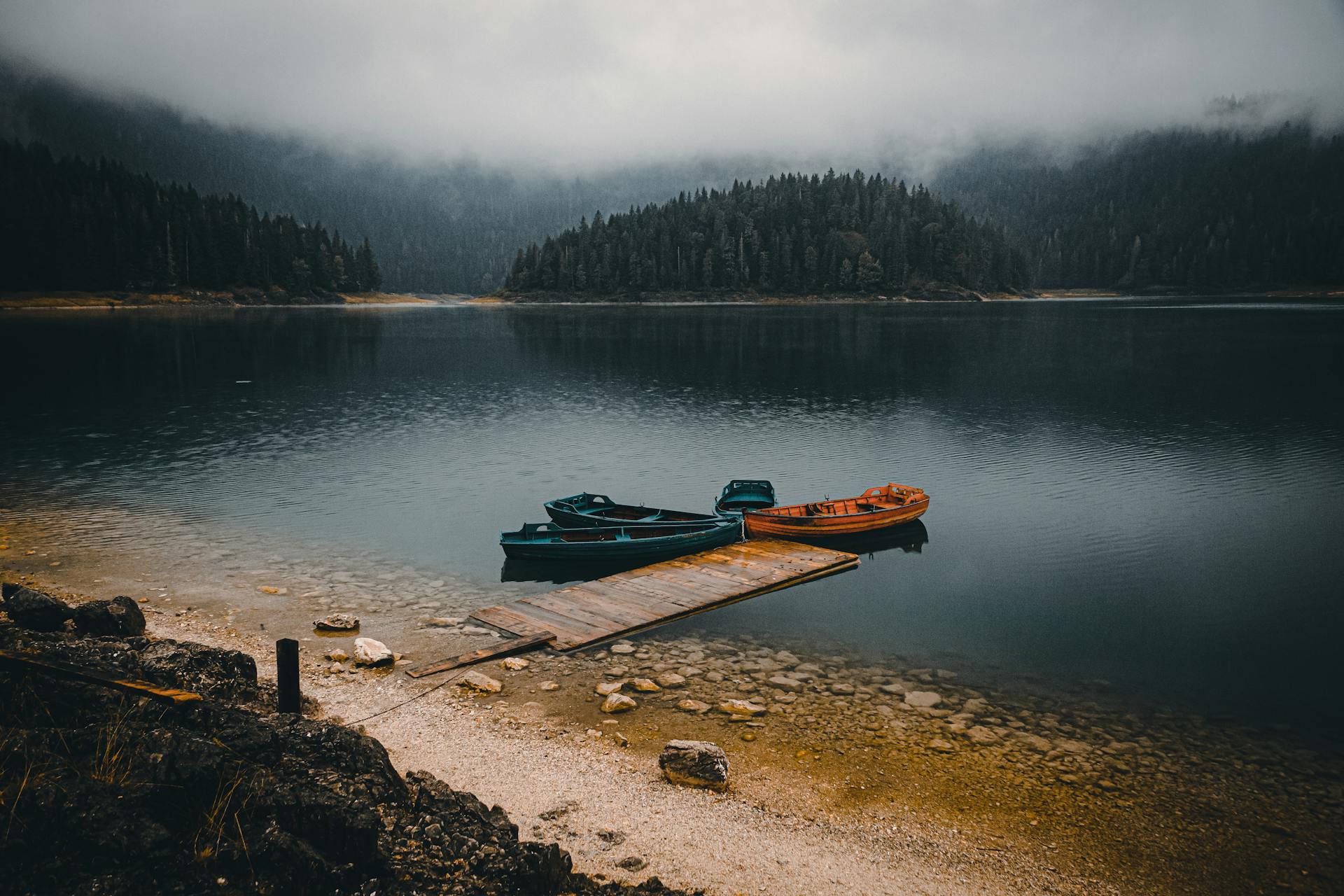 Lago Negro, en el corazón del Durmitor National Park.