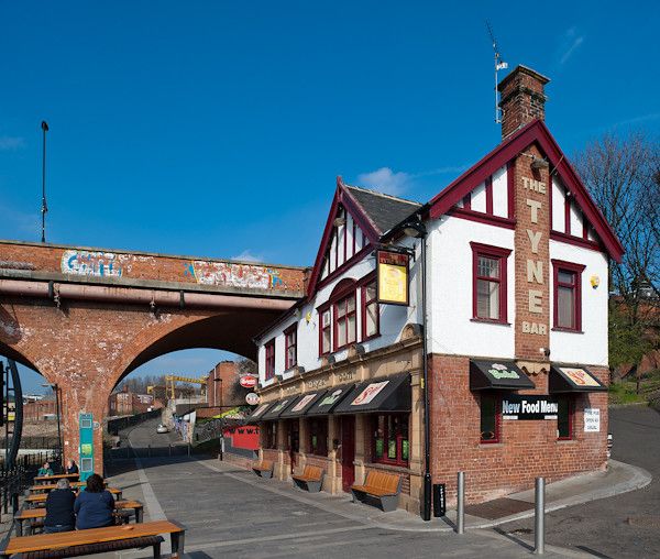 Ouseburn Valley, the creative and bohemian heart of Newcastle, England.