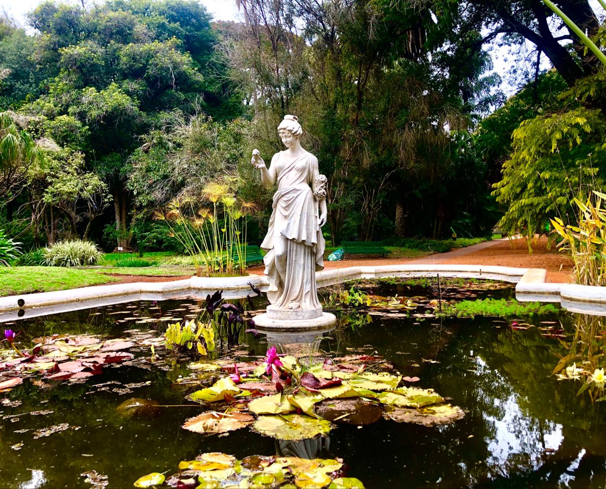 Jardín Botánico Carlos Thays en Palermo, Buenos Aires.