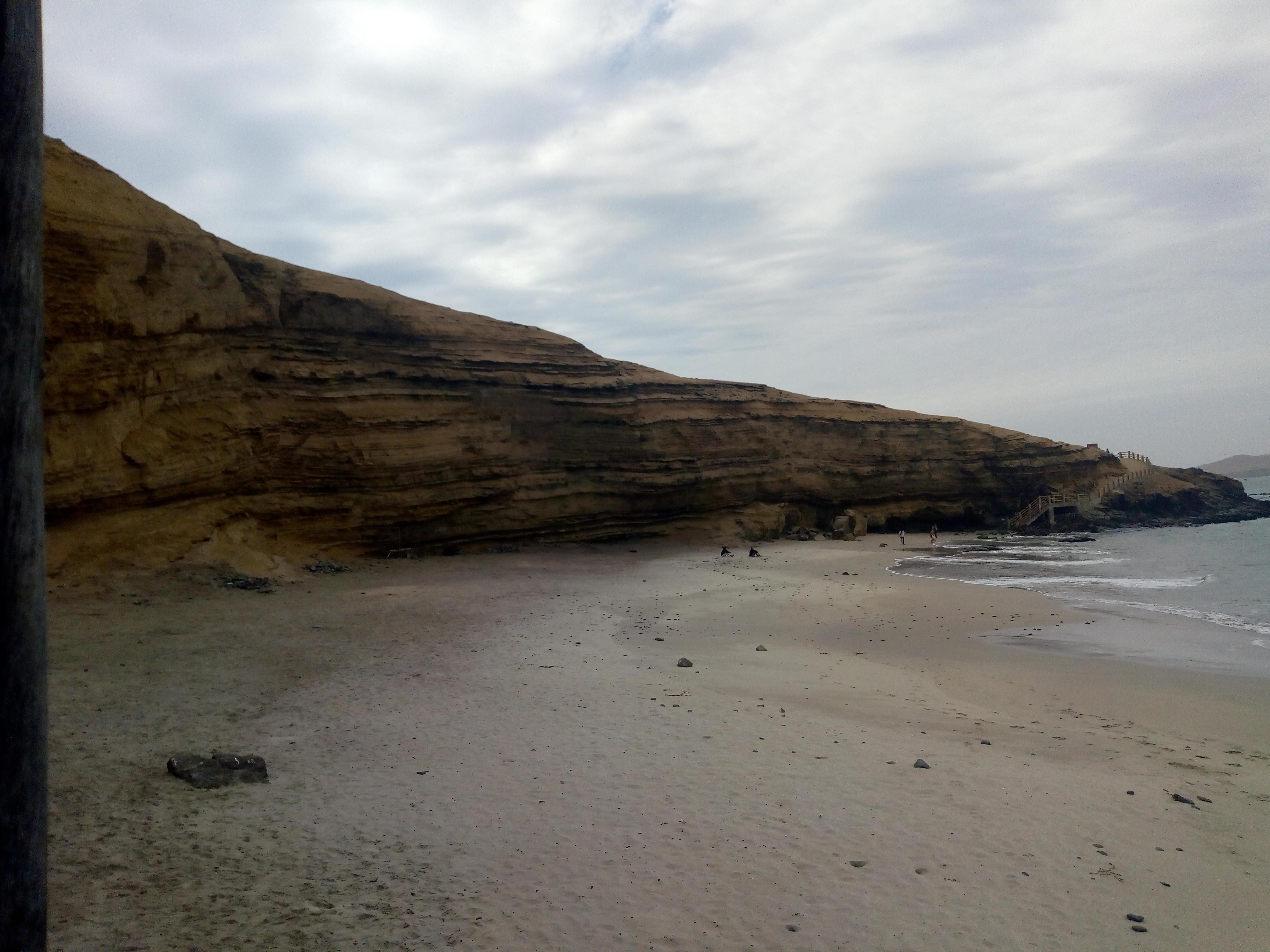 Playa La Mina, Reserva Nacional de Paracas, Peru.