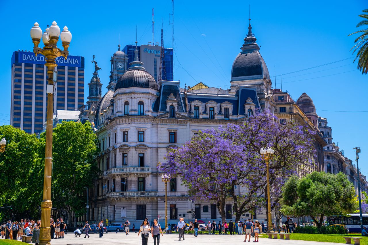 Plaza de Mayo, Buenos Aires, Argentina.