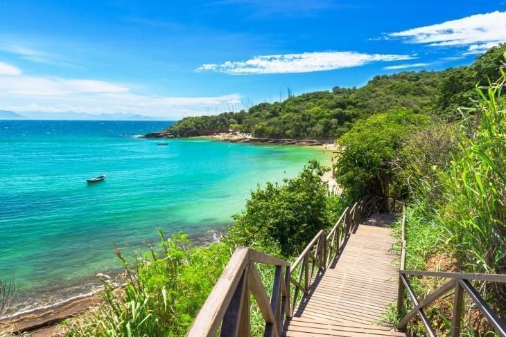 Playa de Geribá en Búzios.