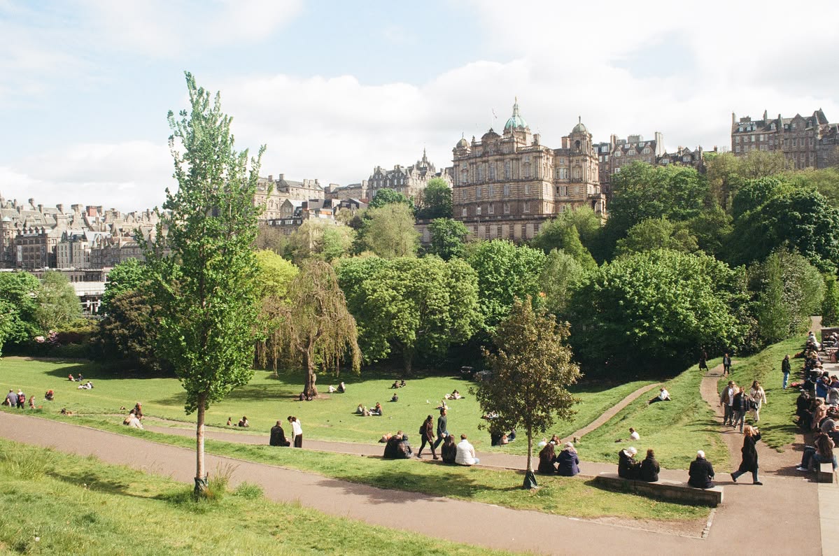 Princes Street Gardens - Edimburgo