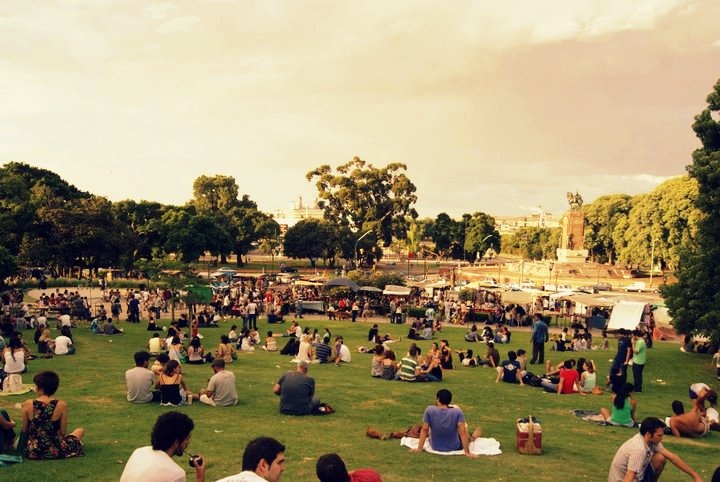 Plaza Francia, Recoleta, Buenos Aires.