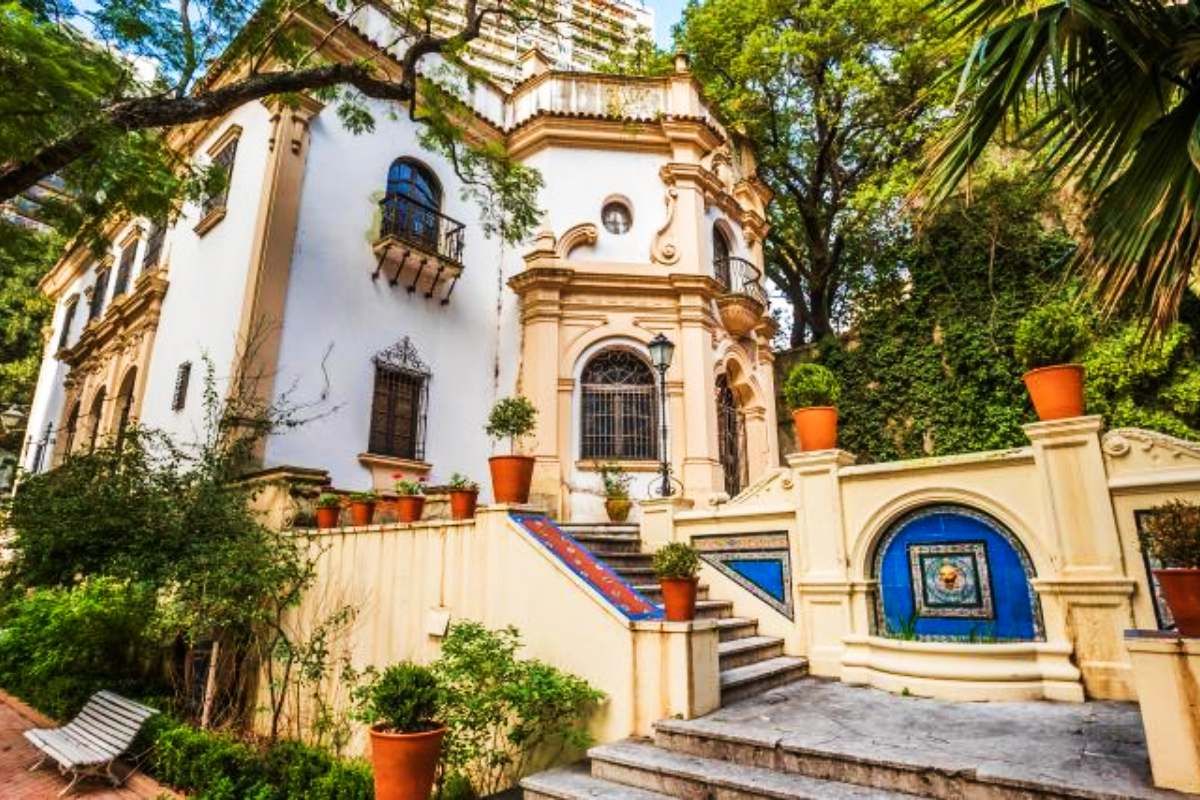 Palacio Noel housing the Isaac Fernández Blanco Museum of Spanish-American Art in Retiro, Buenos Aires.