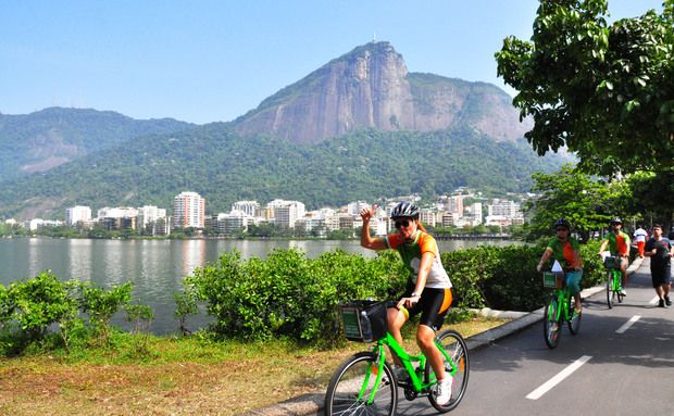 Lagoa Rodrigo de Freitas, Rio de Janeiro, Brasil. 