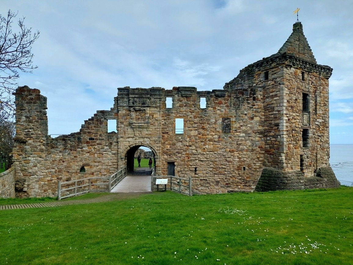 Castelo de Saint Andrews, Escócia.
