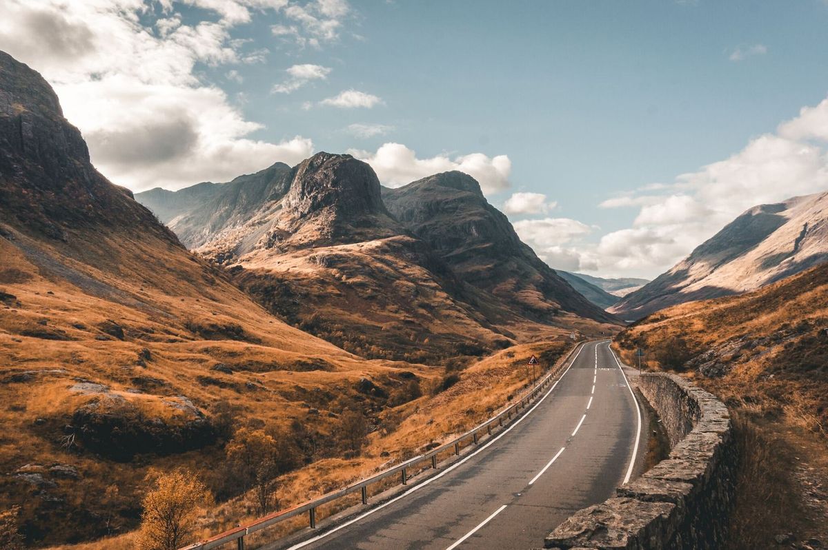Glencoe Valley, Scotland.
