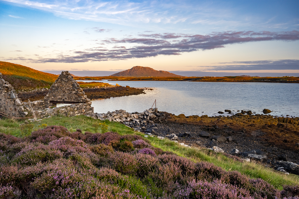 Scenes from the famous Hebrides Way, Scotland.