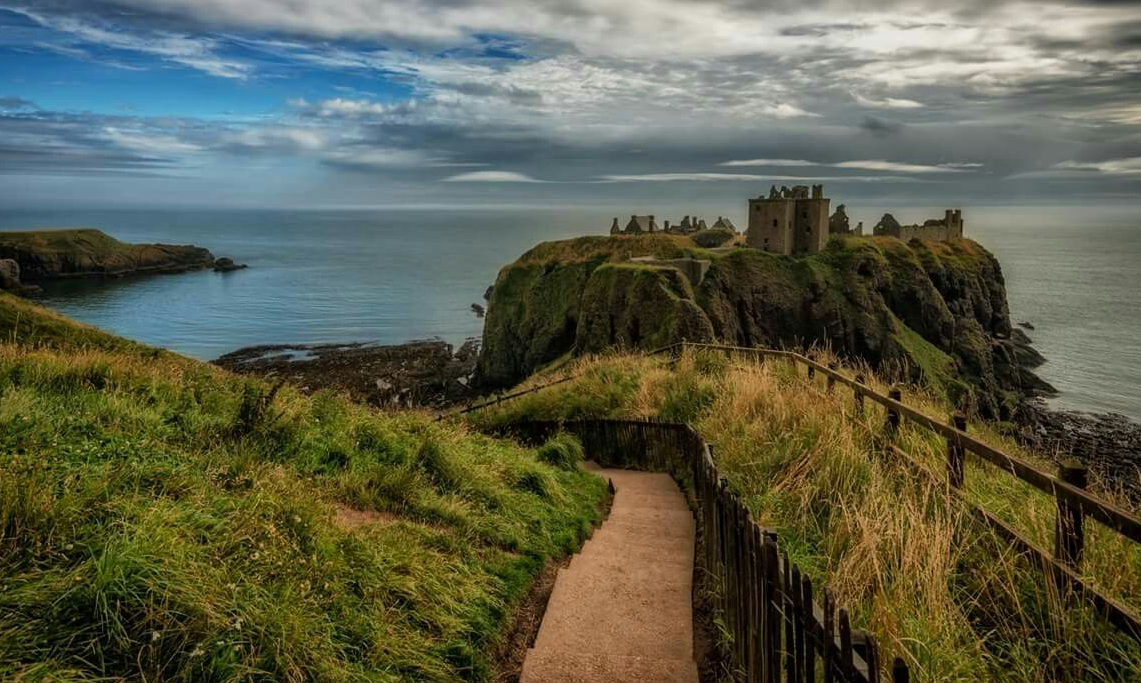 Dunnottar Castle, Aberdeen, Scotland.
