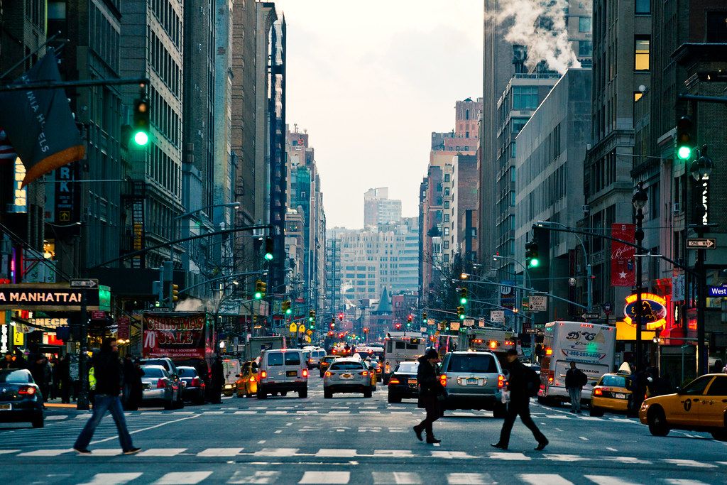 Imagen del centro de Nueva York.